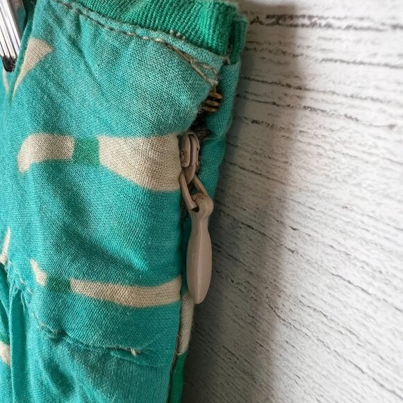 Ann Taylor Loft Skirt Womens SZ 4 Tropical Foliage A Line Palm Print Mini Aloha - Picture 10 of 16